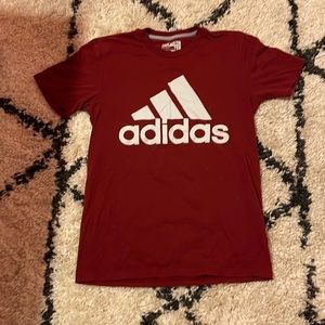 adidas maroon shirt